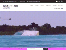 Tablet Screenshot of nextlevelrideaustin.com